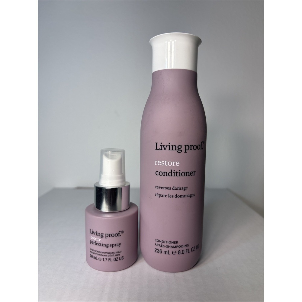 Living Proof Restore Condition 8.Oz & Perfecting Spray 1.7 Oz